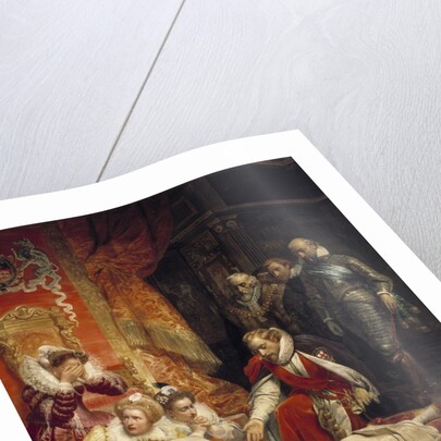 The death of Elizabeth I, Queen of England, in 1603 by Paul Delaroche