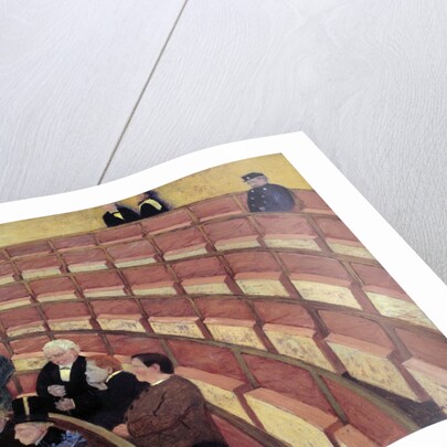 The third gallery at the Theatre du Chatelet by Felix Vallotton