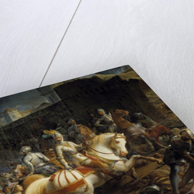 The Taking of Calais by Francis 2nd Duke of Guise by Edouard Picot