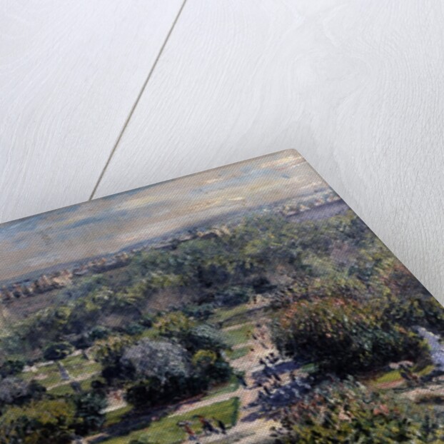 The Tuileries gardens in Paris by Claude Monet