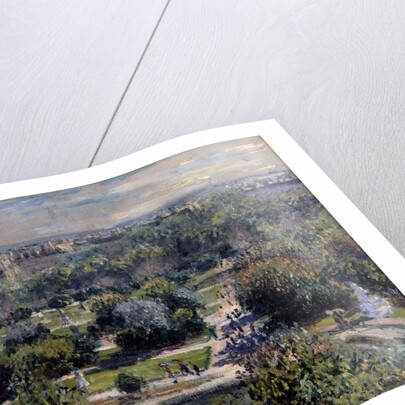 The Tuileries gardens in Paris by Claude Monet