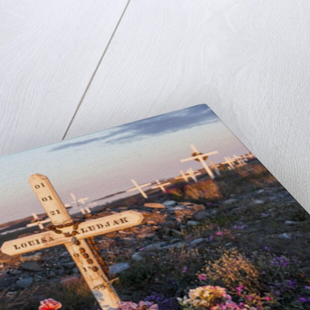 Graveyard, Rankin Inlet, Nunavut, Canada by Anonymous