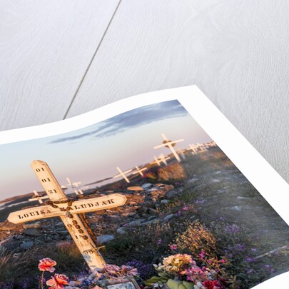 Graveyard, Rankin Inlet, Nunavut, Canada by Anonymous