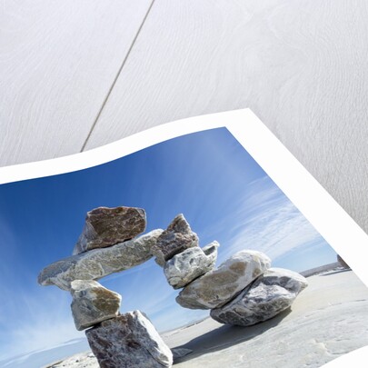 Inukshuk, Nunavut Territory, Canada by Anonymous