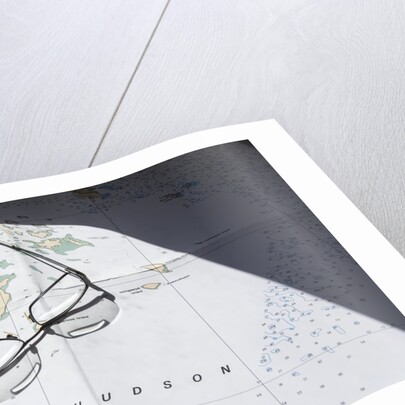 Hudson Bay Marine Chart, Canada by Anonymous