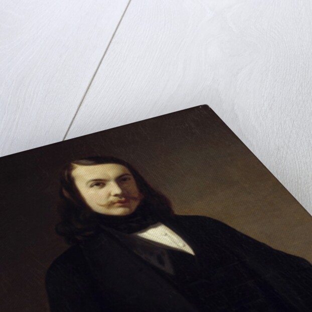 Portrait of Theophile Gautier by Auguste de Chatillon