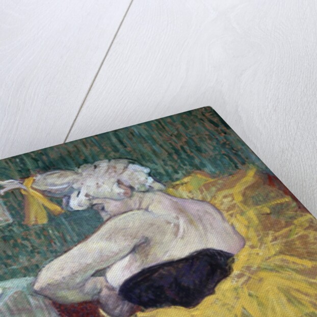 The Clowness Cha-U-Kao in a Tutu by Henri de Toulouse-Lautrec