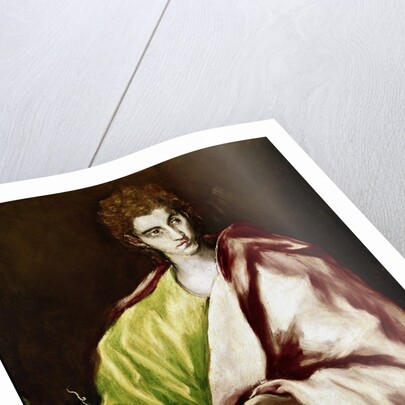Saint John the Evangelist by El Greco