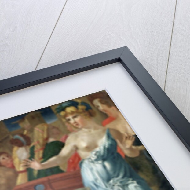Moses Defends the Daughters of Jethro by Rosso Fiorentino