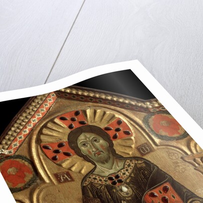 Detail of Christ the Redeemer and Four Saints by Meliore di Jacopo