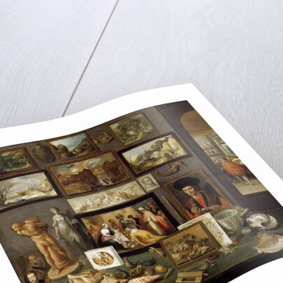 An art and curio collection by Frans Francken II the Younger