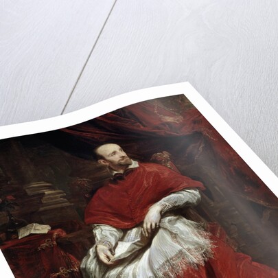 Portrait of Cardinal Guido Bentivoglio by Anthonie van Dyck