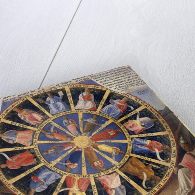 Vision of Ezekiel from the Armadio degli Argenti Painting Series by Fra Angelico
