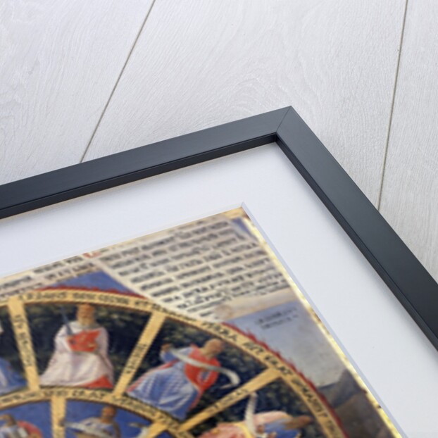 Vision of Ezekiel from the Armadio degli Argenti Painting Series by Fra Angelico