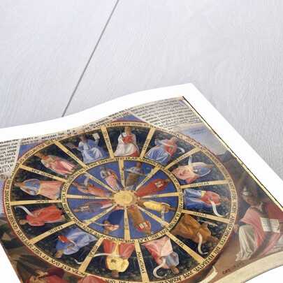 Vision of Ezekiel from the Armadio degli Argenti Painting Series by Fra Angelico