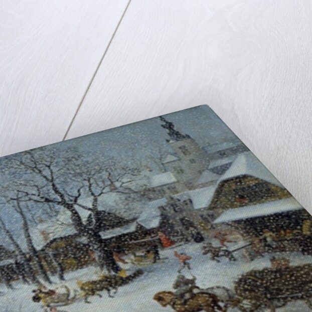 Winter Landscape by Lucas van Valckenborch