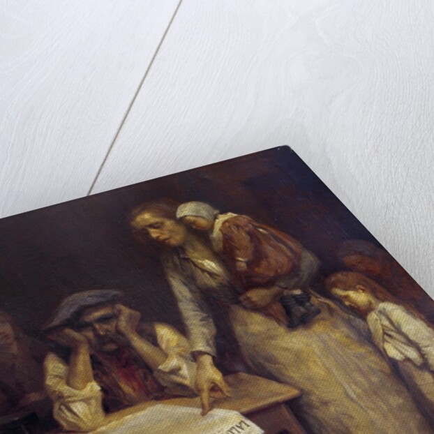 During the Strike by anonymous artist by Anonymous