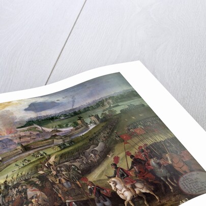 War Against the Low Countries : View of the city of Ardre, 1596 by Anonymous