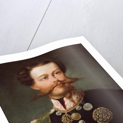 Portrait of Victor Emmanuel II by Girolamo Induno