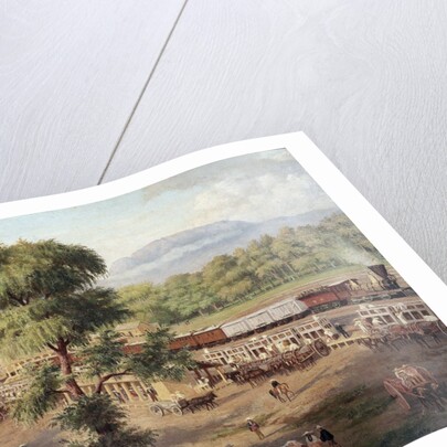 View of the Railway of Mexico Valley by Luis Coto