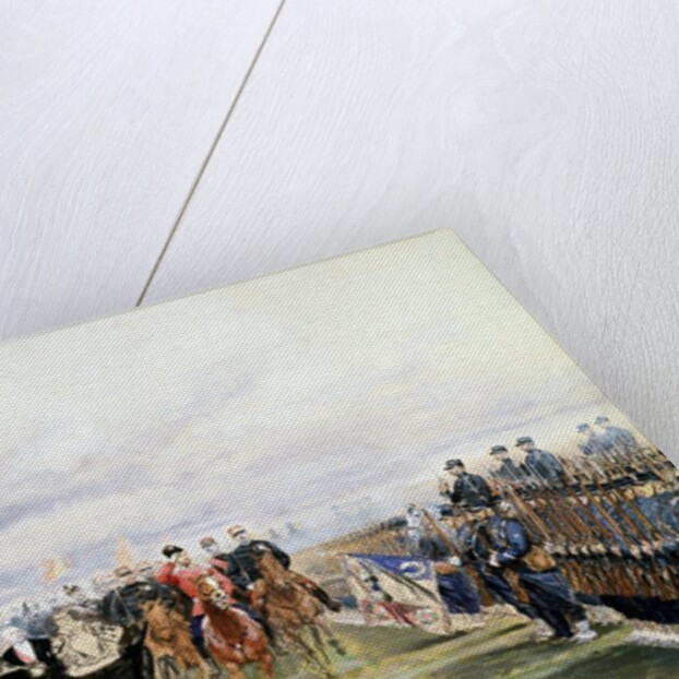 Tsar Nicholas II of Russia and French President Felix Faure by Edouard Detaille