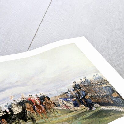 Tsar Nicholas II of Russia and French President Felix Faure by Edouard Detaille
