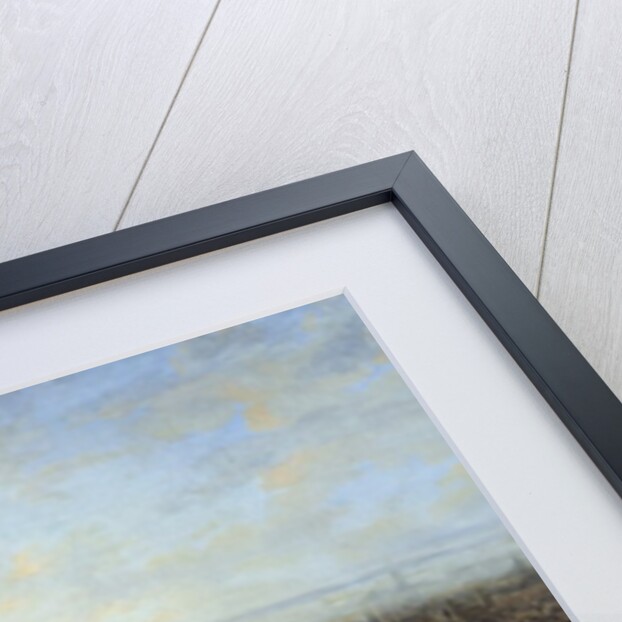 Panoramic view of Paris over the Pont Royal by Charles Grevenbroeck