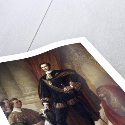 Portrait Maximilian II of Bavaria by Wilhelm von Kaulbach