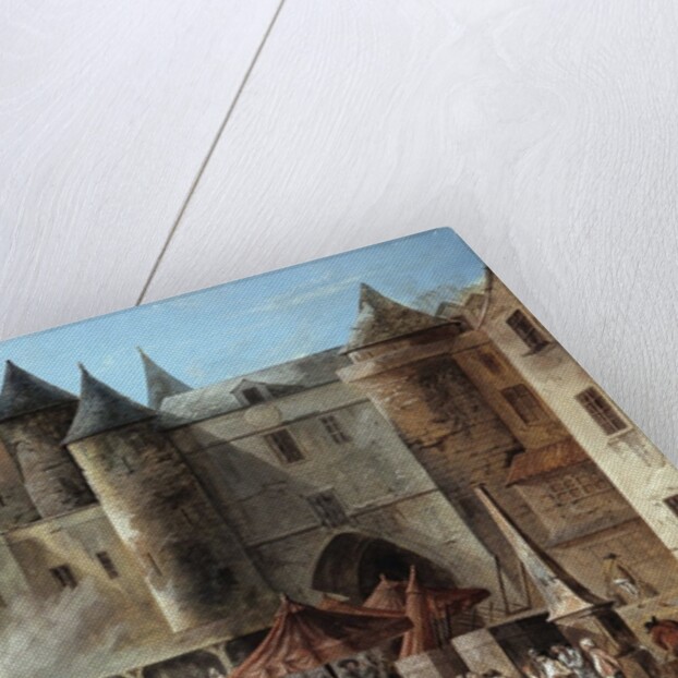 The Place de l'Apport-Paris in Front of the Grand Chatelet by Thomas Naudet