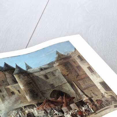 The Place de l'Apport-Paris in Front of the Grand Chatelet by Thomas Naudet