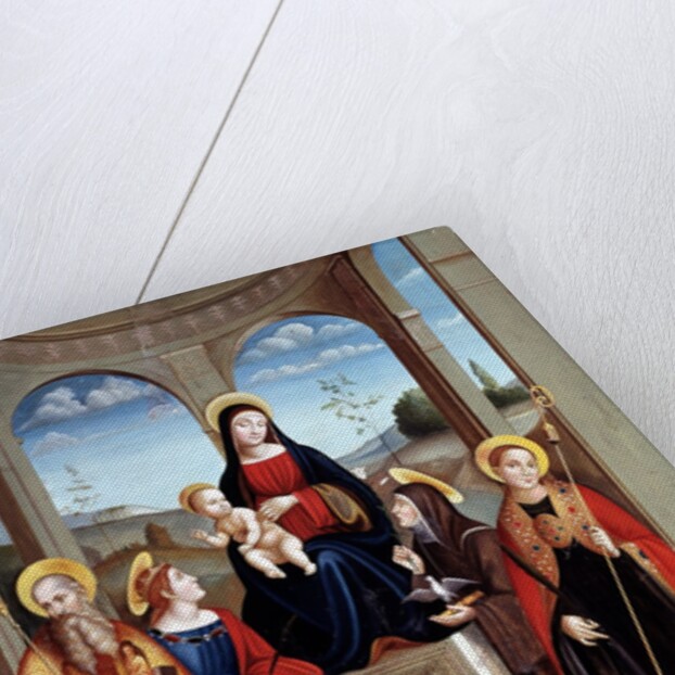 Madonna and Child with Saints by Francesco Francia