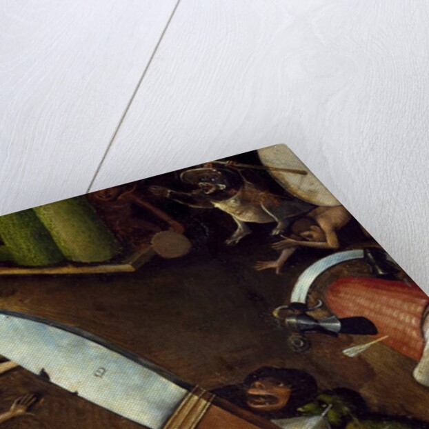 Detail of Dagger from the Last Judgment by Hieronymus Bosch