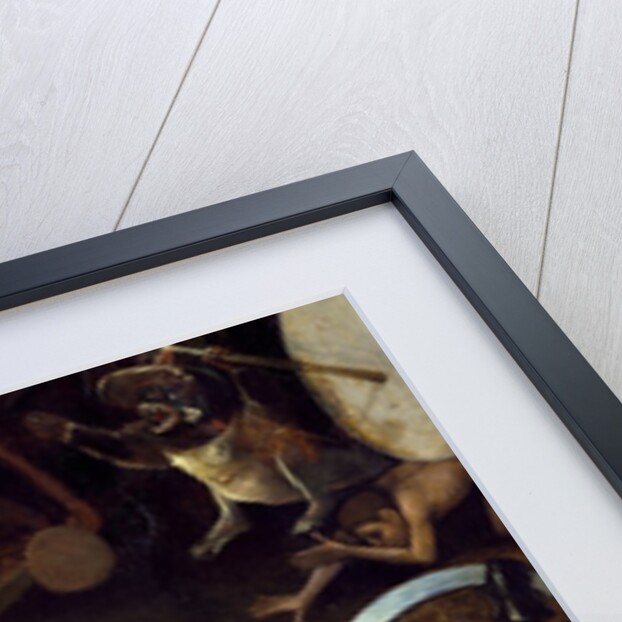 Detail of Dagger from the Last Judgment by Hieronymus Bosch