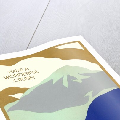 Art Deco Ocean Liner, Have a Wonderful Cruise by Anonymous