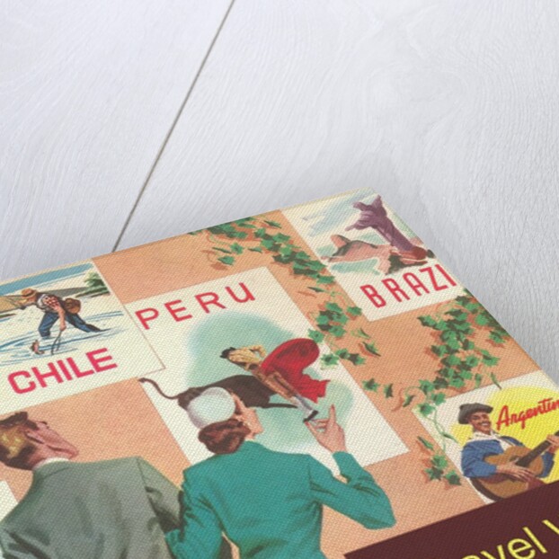 Couple Eying Posters, Travel Well and Safely by Anonymous