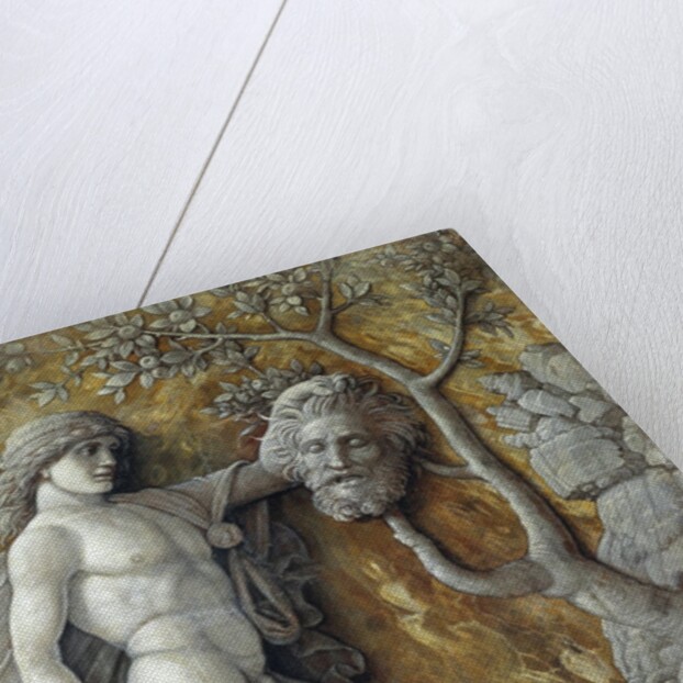 David and Goliath Attributed to Andrea Mantegna by Anonymous