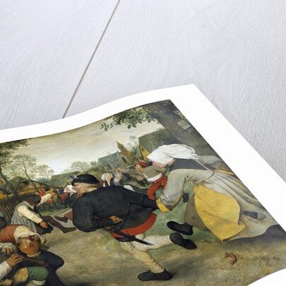 Peasant Dance by Pieter Brueghel the Elder