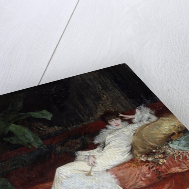 Portrait of Sarah Bernhardt by Georges Jules Victor Clairin