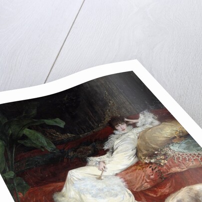 Portrait of Sarah Bernhardt by Georges Jules Victor Clairin