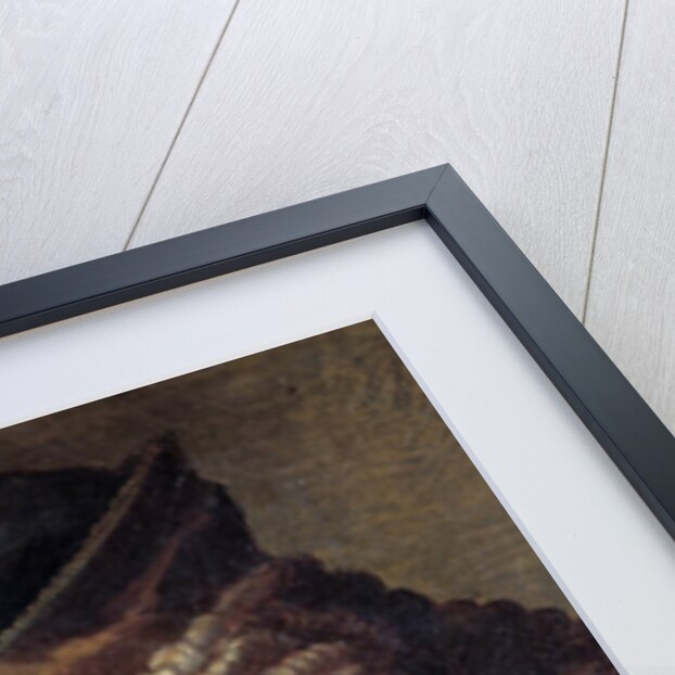 Portrait of Voltaire in His Study French School painting by Anonymous