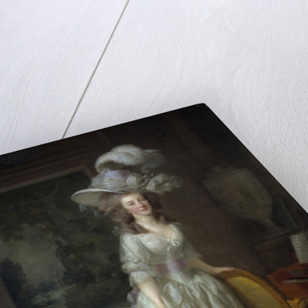 Portrait of Princess Frederica Louise Wilhelmina of Orange-Nassau by Friedrich Tischbein