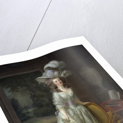 Portrait of Princess Frederica Louise Wilhelmina of Orange-Nassau by Friedrich Tischbein