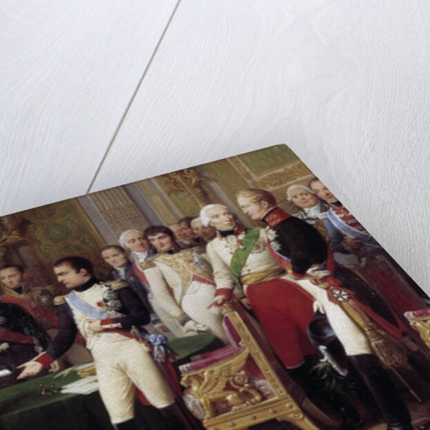 Congress of Erfurt, Napoleon I receiving the Austrian ambassador by Nicolas Gosse