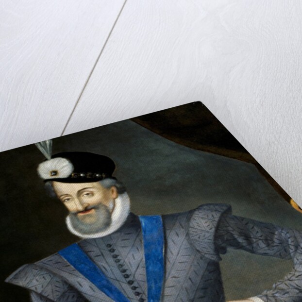 Portrait of Henry IV, king of France by Anonymous