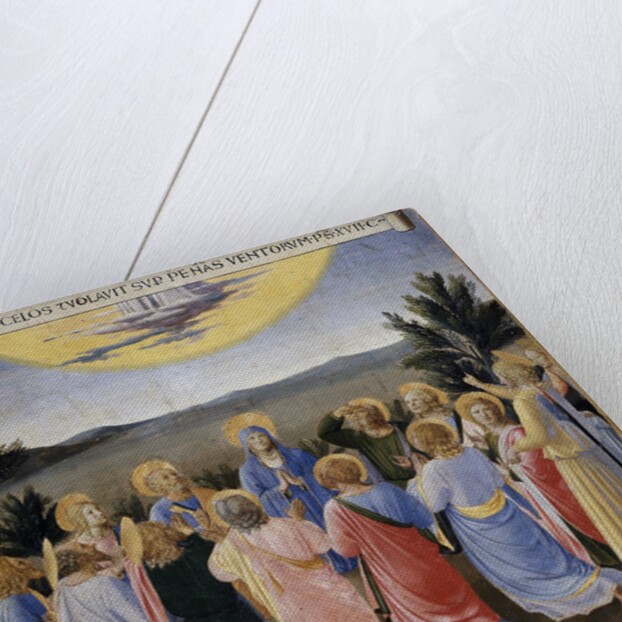 Ascension of Jesus Christ from the Armadio degli Argenti Painting Series by Fra Angelico