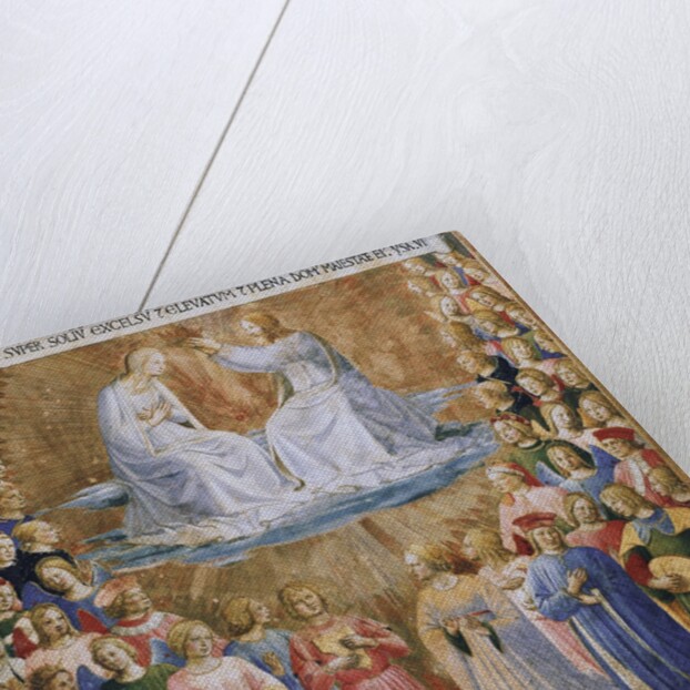 Coronation of the Virgin from the Armadio degli Argenti Painting Series by Fra Angelico