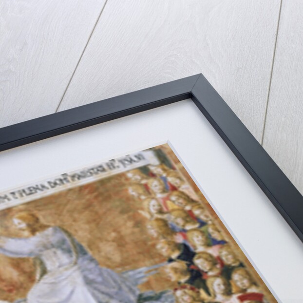 Coronation of the Virgin from the Armadio degli Argenti Painting Series by Fra Angelico