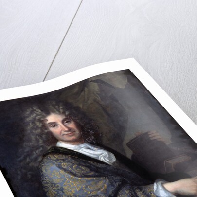 Portrait of Nicolas Boileau, known as Boileau Despreaux by Jean-Baptiste Santerre