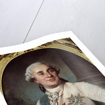 Portrait of King Louis XVI at the age of 30. by Anonymous