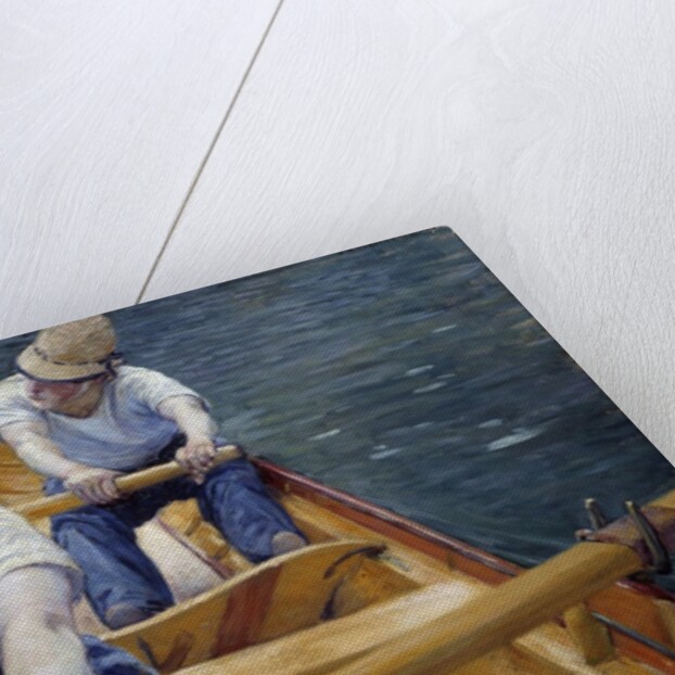 The Boatmen on the Yerres by Gustave Caillebotte